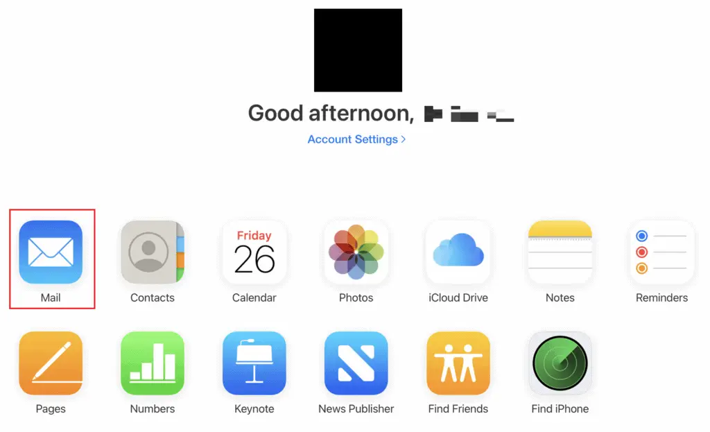 Restore deleted emails in iCloud