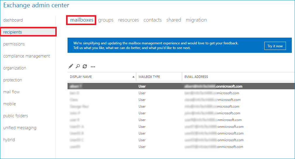 Export Exchange mailbox to CSV file