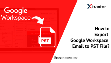 export google workspace email to pst