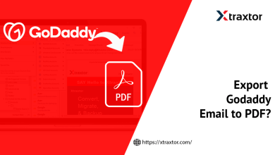 export godaddy email to pdf