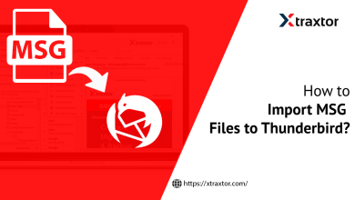 Import MSG files to Thunderbird