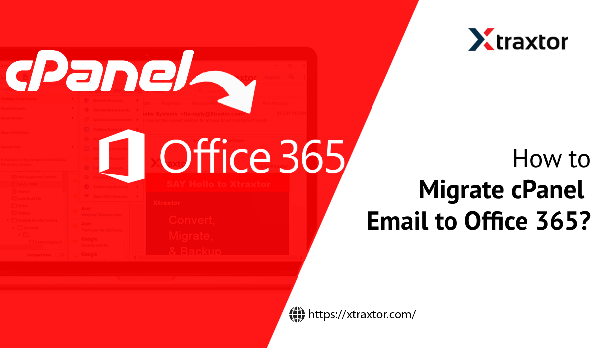 migrate cPanel to Office 365