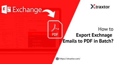 Export Exchange Emails to PDF