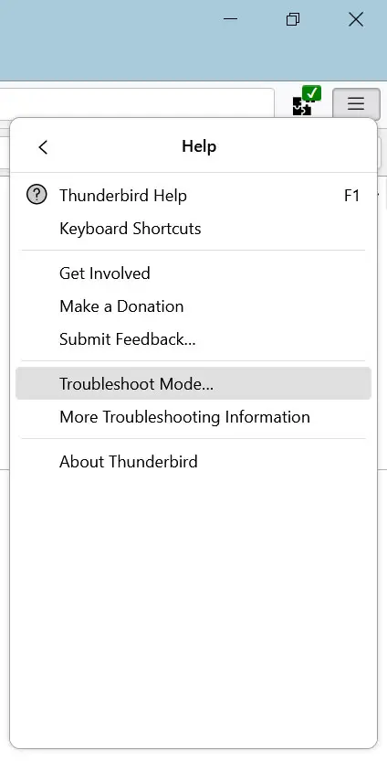 Thunderbird performance slow