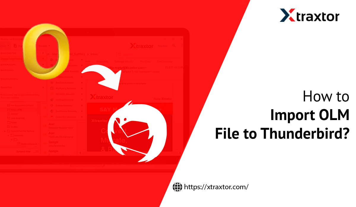 Import OLM File to Thunderbird