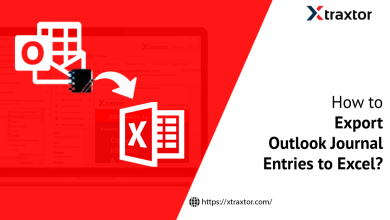 export Outlook journal entries to excel