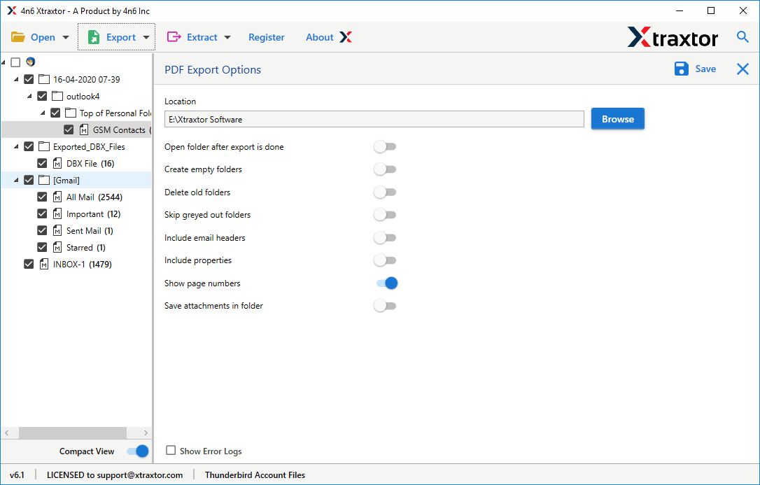 Thunderbird running slow