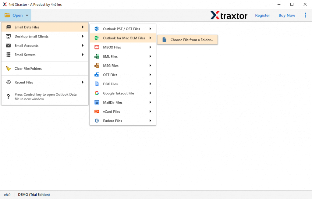 open olm file without outlook