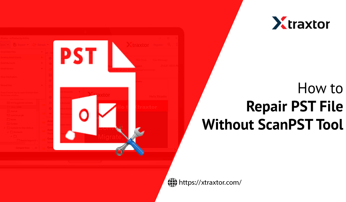 How To Repair Outlook Pst File Without Scanpst Tool?