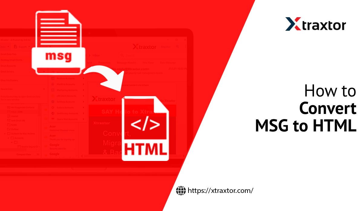 Easy Ways to Convert MSG to HTML Format
