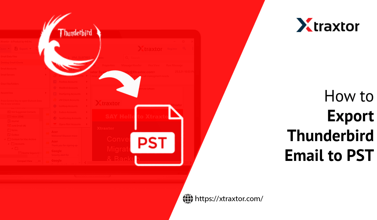 Export Thunderbird Email to PST