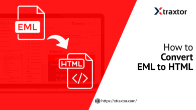 export eml to html