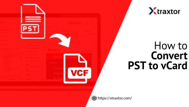 convert pst to vcard