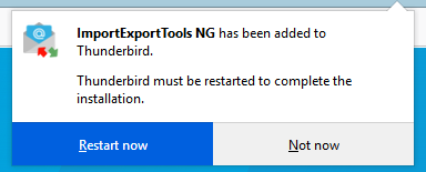 export emails from thunderbird to mbox