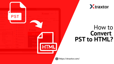 convert PST to HTML