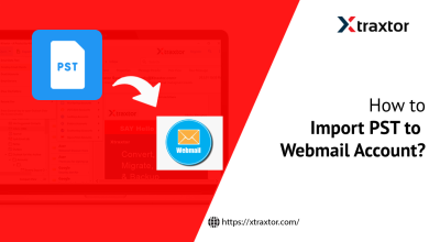 Import PST to Webmail Account