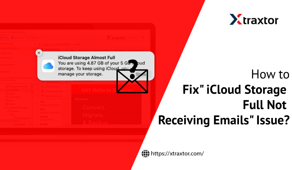 iCloud Storage Full Not Receiving Emails
