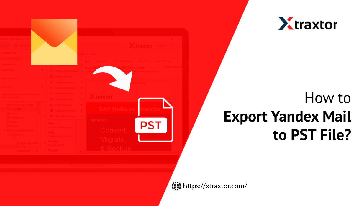 Export Yandex Mail to PST
