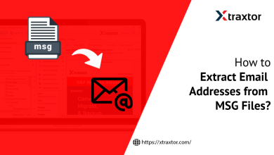 Extract Email Addresses from MSG Files