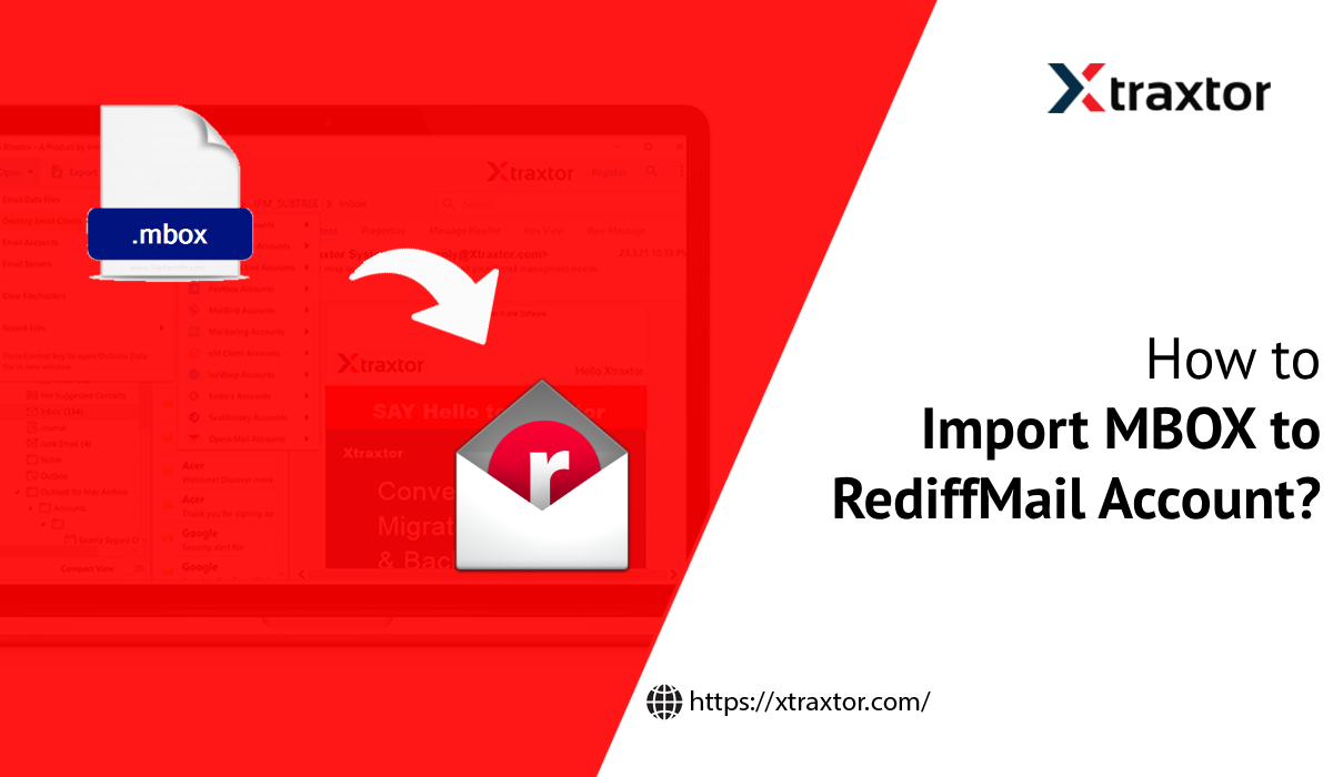Import MBOX to RediffMail