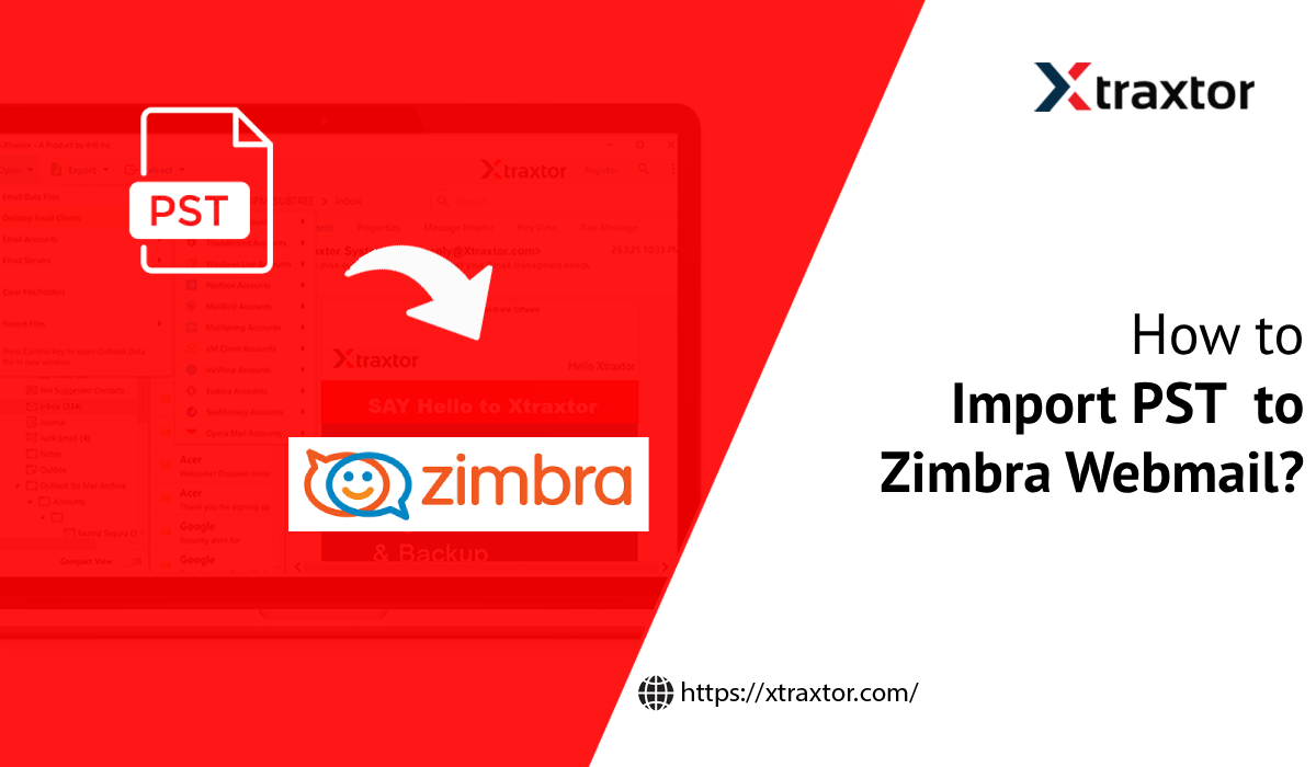 Import PST to Zimbra