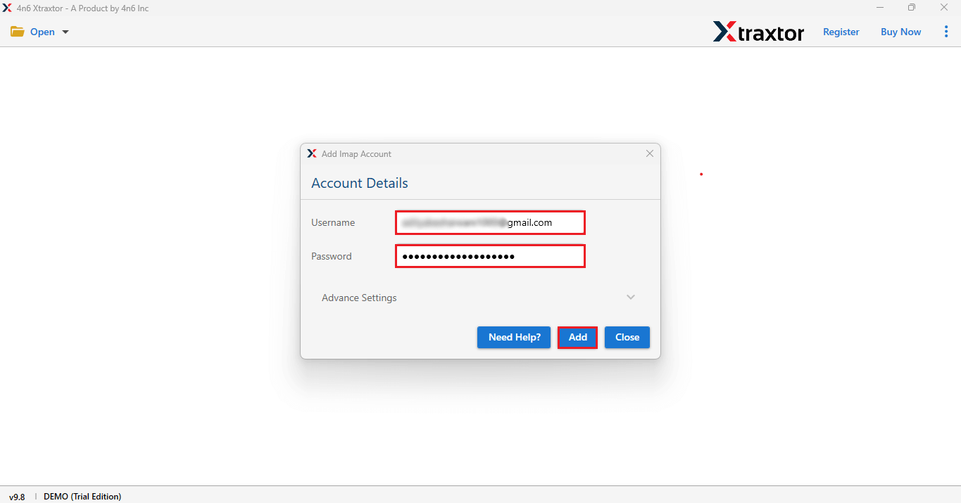 Enter your login details