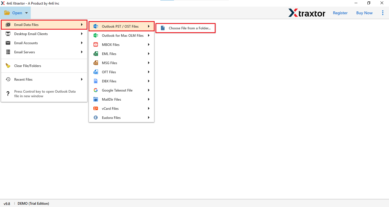 Can mailbird import PST