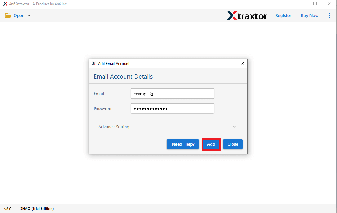 Provide your Office 365 email details
