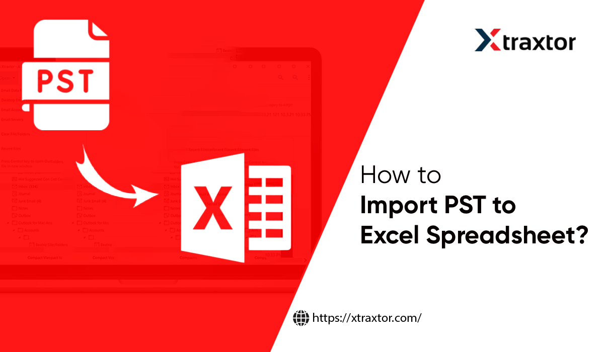 Import PST to Excel Spreadsheet