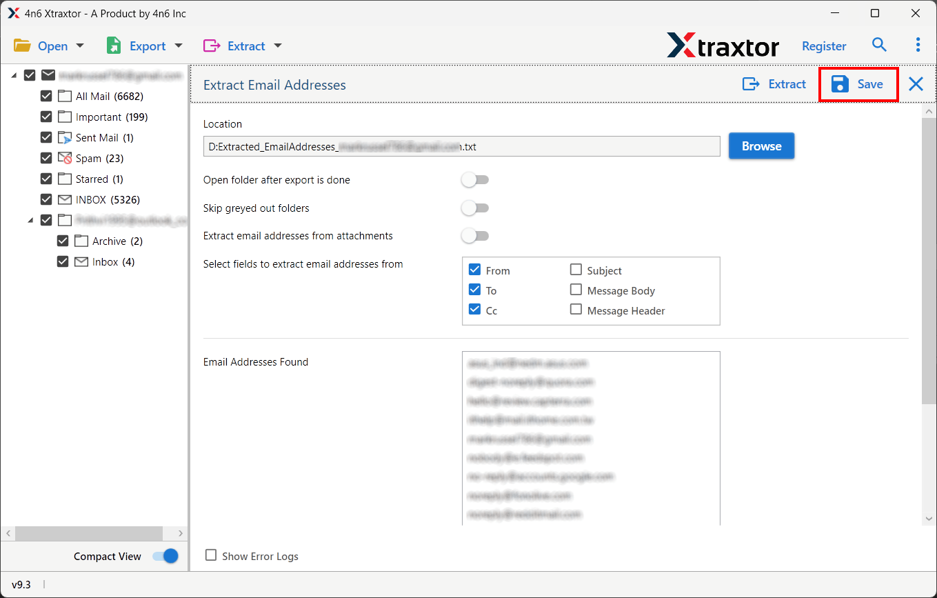 click save to open oft file without outlook