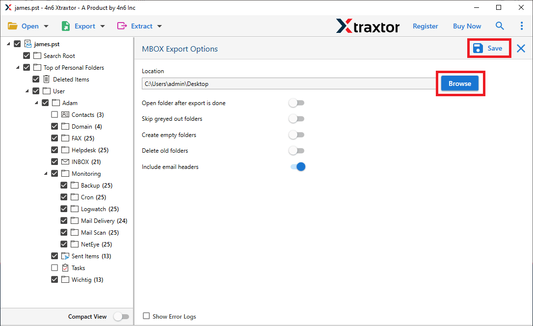 pst to mbox migration tool