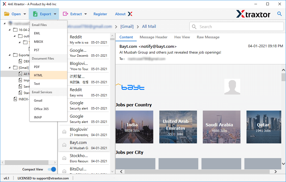 mailbird how to see html